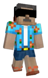 salambro's Minecraft skin wearing the Pan cape
