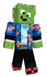 Daniel99j's Minecraft skin wearing the Aurora cape