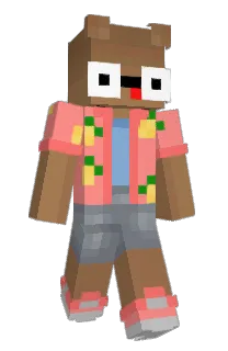 Front of Dajdako's skin