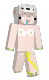 pippin and concrete Minecraft skin — Classic model — first worn by ParkJiHye0417