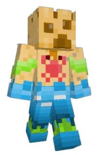 Front of Minecraft skin