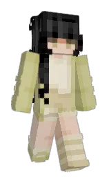 black and yuma Minecraft skin — Slim model — first worn by SEJFFD
