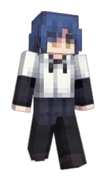 rikameow's Minecraft skin wearing the Pan cape
