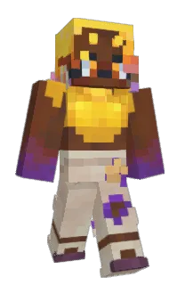 Front of DaCrazyNub's skin