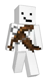 white and brown derby Minecraft skin — Slim model — first worn by CGLulu