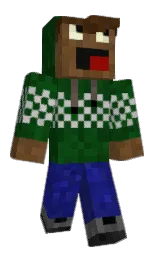 crisiplayz's Minecraft skin wearing the 15th Anniversary cape