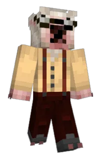Front of Minecraft skin