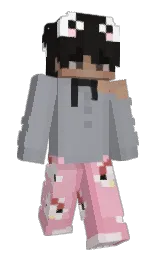 Njux's Minecraft skin wearing the Pan cape