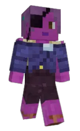 cocoa brown and east bay Minecraft skin — Slim model — first worn by Jackcreeper