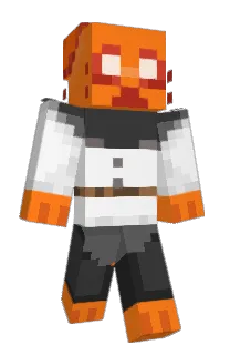 Front of morper's skin