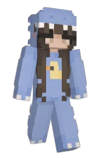 Front of VBubz's skin