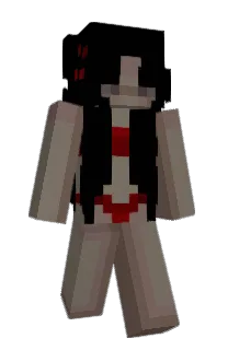 Front of parce's skin