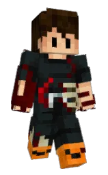 RobocraftDk's Minecraft skin wearing the Aurora cape
