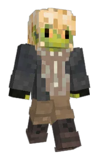 Front of Minecraft skin