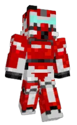 DJDeadinside's Minecraft skin wearing the Migrator cape