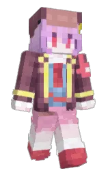 kobi and carousel pink Minecraft skin — Slim model — first worn by Ch1RsD