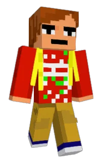 Front of Minecraft skin