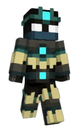 rangoon green and armadillo Minecraft skin — Slim model — first worn by Zomphey
