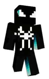 green waterloo and black Minecraft skin — Classic model