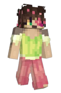 Front of nymphbat's skin