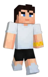 aqua haze and rose bud Minecraft skin — Classic model