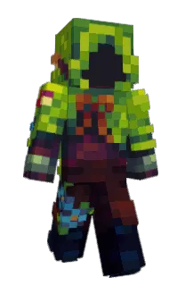 Front of StrainedWolf's skin