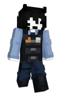 Front of mafitend's skin