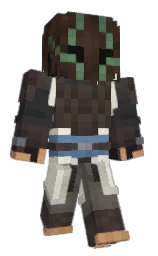 Sidereum's Minecraft skin wearing the Migrator cape