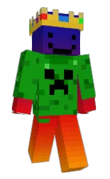 la palma and blue gem Minecraft skin — Slim model