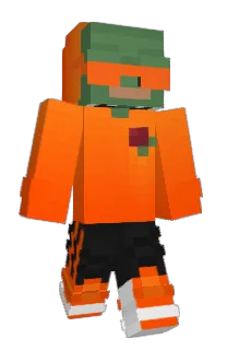 Front of Minecraft skin