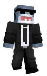 mine shaft and cod gray Minecraft skin — Classic model — first worn by Shark967