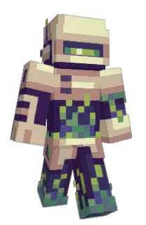 Front of OriahTM's skin