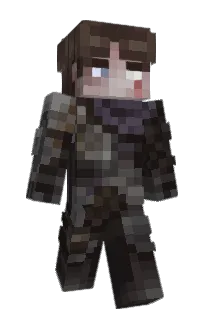 Front of pnek's skin