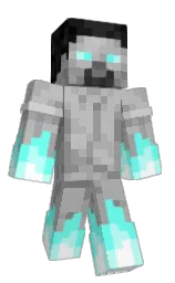 silver chalice and silver Minecraft skin — Classic model