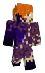 calico and brandy Minecraft skin — Classic model — first worn by Lencodeur