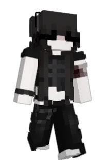 Front of vaciy's skin