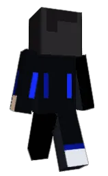 cinder and thunder Minecraft skin — Slim model — first worn by Jannik_YT1