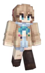wee_man135's Minecraft skin wearing the Purple Heart cape