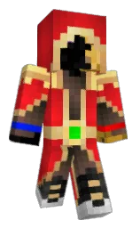 Meterfreter's Minecraft skin wearing the Menace cape