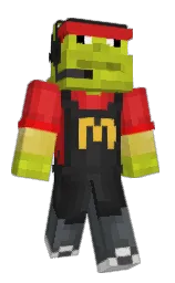 WhiteMVP's Minecraft skin wearing the Builder cape