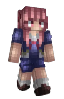 Front of Tchiki's skin