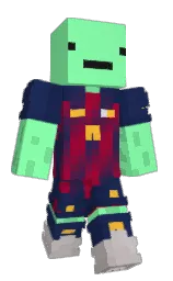 Slim Minecraft skin