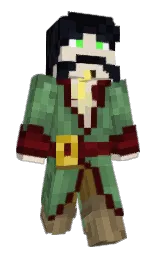 ME__MYSELF__I's Minecraft skin wearing the Migrator cape