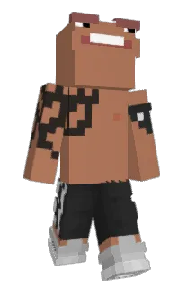 Front of Minecraft skin