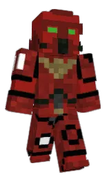 Papusss's Minecraft skin wearing the Migrator cape