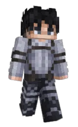 woodsmoke and shark Minecraft skin — Slim model — first worn by twojastara1865