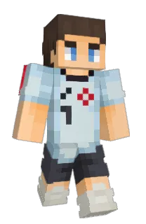 Front of ItsBLUD's skin