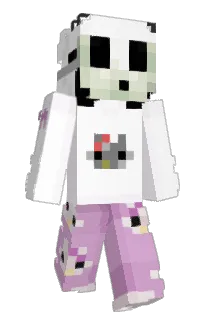 Front of Matiject's skin