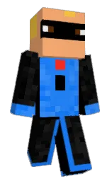B_Hodge's Minecraft skin wearing the Migrator cape