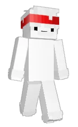 white and wild sand Minecraft skin — Slim model